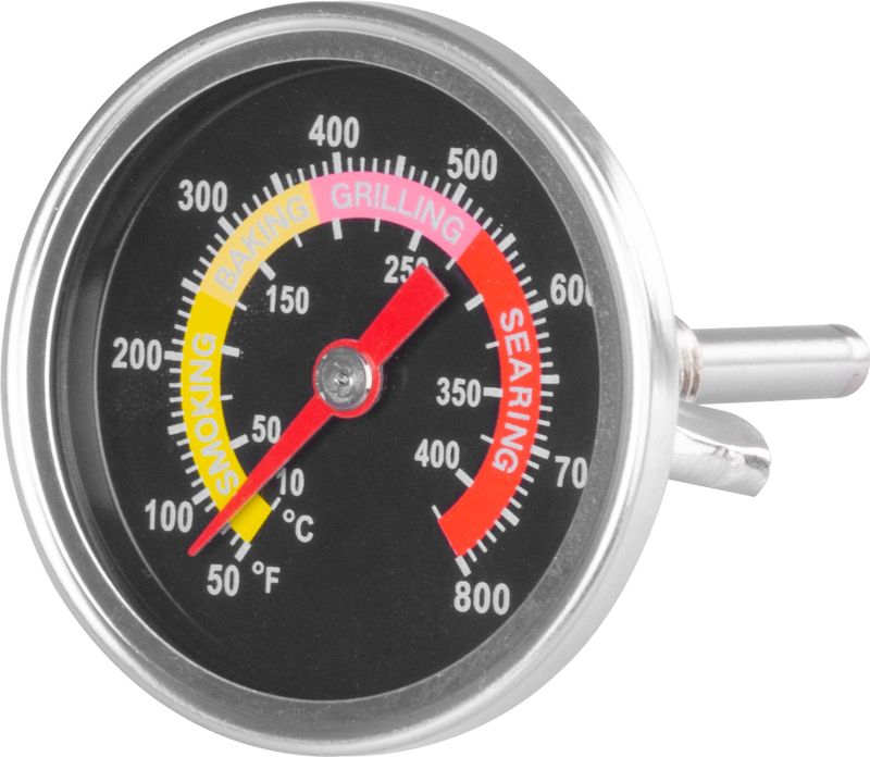 Thermometer für Grill Kamado Egg 16"; und 21";, 60 mm