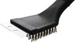Strend Pro Grill kefe, grill tisztításához, kaparóval, 5x5,5x21,5 cm