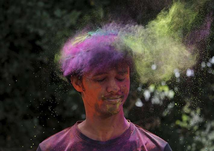 Proszek Holi Color - zestaw 6x100g (akce)