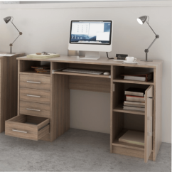 PC-Tisch, Sonoma-Eiche, B9 NEU