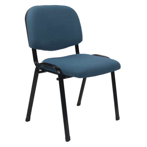 Krzesło biurowe, granatowe, ISO 2 NOWOŚĆ