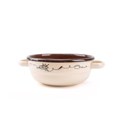 Emajlirana kmečka skleda 14 cm/0,5 l Linea decor