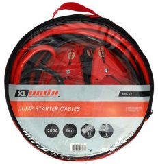 Štartovacie káble 1200 A, Profesionálne, dĺžka 6 m, prierez 35 mm2, XL-TOOLS
