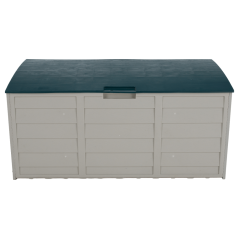 Vrtna kutija za odlaganje, sivo/zelena, KORTEZ