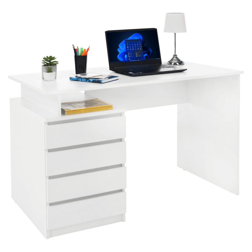 PC-Schreibtisch, weiß, HANY NEU