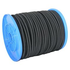 Gumolano Strend Pro R100, 6 mm, rugalmas fekete gumi, sz. 90 kg, L-90 m (akce)