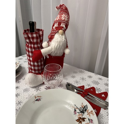 Weihnachtself mit Flaschentasche Ruhhy 22508 (akce)