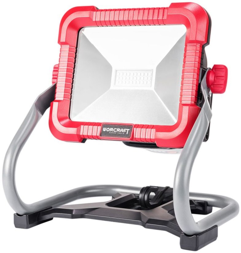 Reflektor Worcraft CLED-S20Li-30WA ShareSYS, 20V Li-Ionen, 30 W, 1000/2000/3000 lm