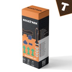Silikónové špachtle a špičky - 14 ks. Bigstren