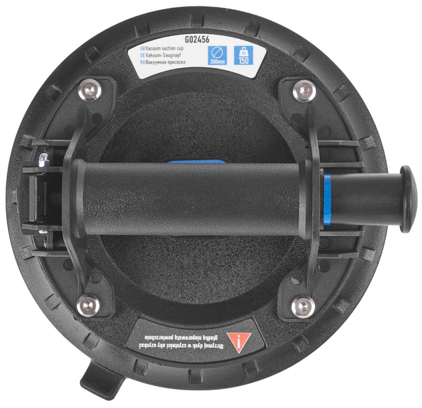 Vakuumsauger für Glas 1 x 200 mm, Tragfähigkeit 150 kg, GEKO