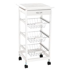 Servierwagen, weiß, KORUS