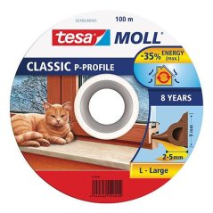 Uszczelnienie tesamoll® profil P, 9 mm, brązowy, 100 m