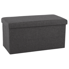 Klapphocker, grauer Stoff, ORELIA