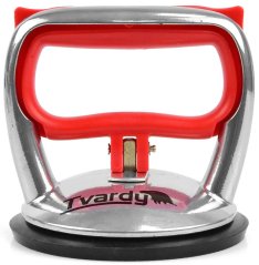 Aluminium-Saugnapf für Glas 1 x 125 mm, Tragfähigkeit 60 kg, HART