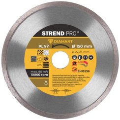 Wheel Strend Pro 521B, 150 mm, diamant, plin