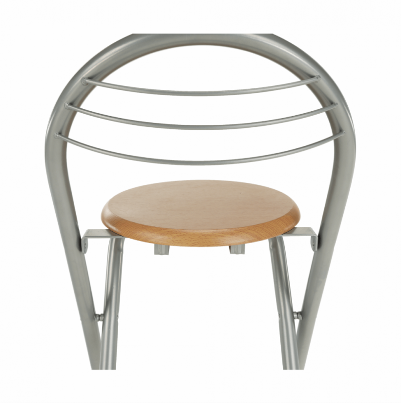 Barhocker, Buche/Aluminium, BOXER