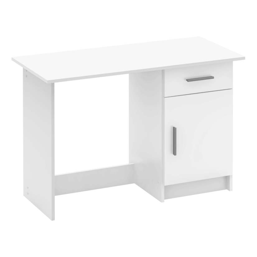 Universeller PC-Schreibtisch, weiß, SIRISS NEU