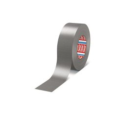 tesa® PRO Gaffer traka, tekstil, srebrna, ljepilo, PE, 50 mm, L-25 m