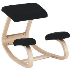 Balance klečalo, crno/natur, RENAR (akce)