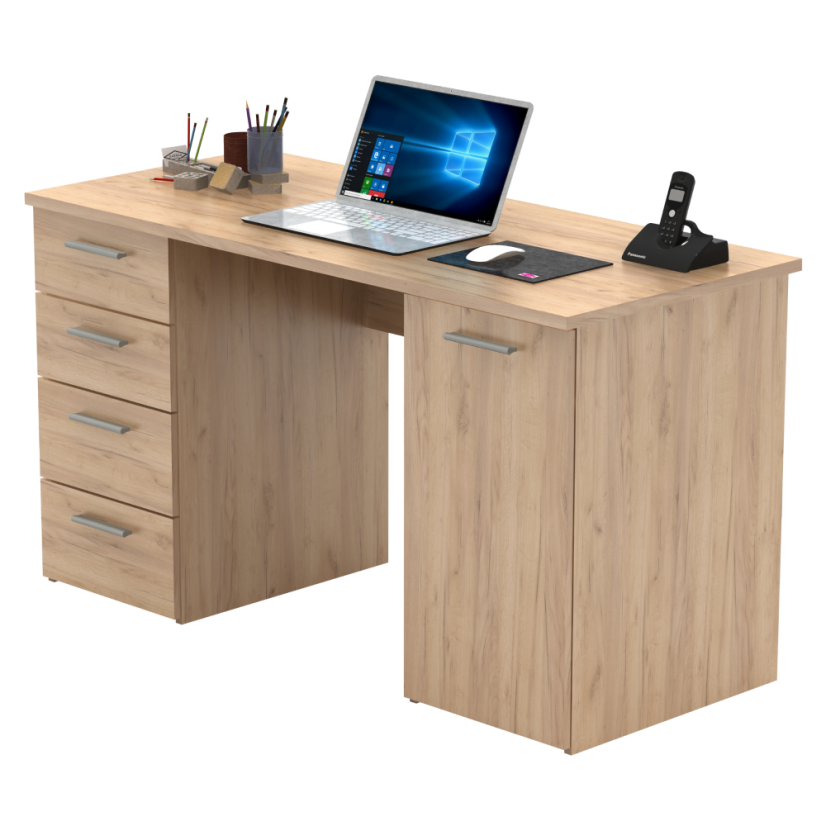 Schreibtisch, Artisan-Eiche, EUSTACH