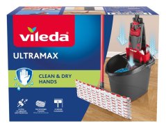 Zestaw czyszczący Vileda Ultramax Complete Zestaw mop do podłóg + wiadro (akce)