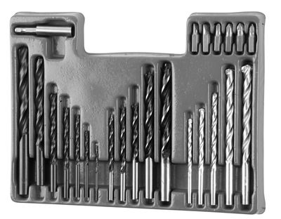 Satz Bohrer und Dübel Strend Pro MS517, Metall-Holz-Ziegel