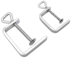 Zimmermannszwinge, Spannhöhe 75 mm, Blech 16 x 6 mm, XL-TOOLS