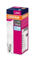 Ziarovka OSRAM® LED FR 040 (ean1066) brez zatemnitve, 5,7W/865 E14 6500K Vrednost CLASSIC B
