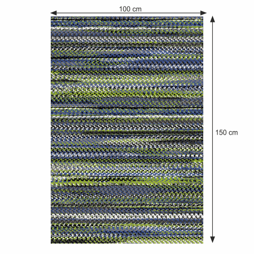 Teppich, mehrfarbig, 100x150, FETEN