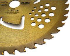 Piła tarczowa z ostrzami SK 255 x 25,4 mm, 40 zębów z 3 zębami bocznymi, XL-TOOLS