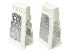 Reszelő műanyag tárral