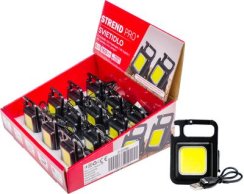 Svietidlo Strend Pro Worklight NX1082, prívesok, LED 160 lm, magnet, s klipsou, USB nabíjanie, Sellbox 12 ks