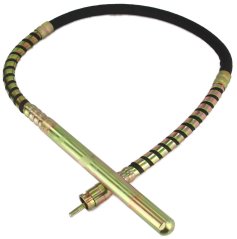 Schlauch für Betonrüttler M79494, Länge 2 m, Durchmesser 38 mm, Schnellverschluss, MAR-POL