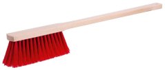 Habverő CRW BN40, nylon, meghosszabbított fa nyél 60 cm