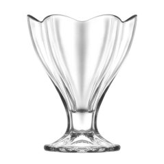 Pohár Lily, LAV, skleněný, na zmrzlinu a dezert, 250 ml, 100x127 mm, bal. 6 ks