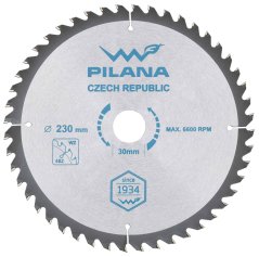 Pilový kotouč s SK plátky 230x2,4x30 zuby 48 WZ, PILANA