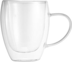 MagicHome Cappuccino kávé-/teáscsésze, dupla falú hőszigetelt, 280 ml, 2 db-os csomag