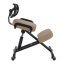 Ergonomiczny fotel klęczący, beżowo-czarny, RUFUS