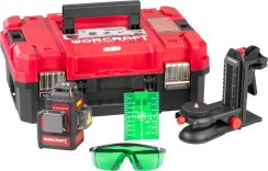 Laser Worcraft XCUBE026 ShareSYS Toolbox, 3x3D grüner Strahl