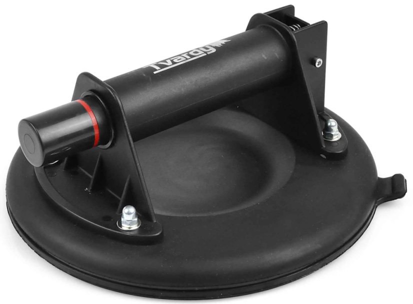 Vakuum-Aluminium-Saugnapf für Glas 1 x 200 mm, Tragfähigkeit 100 kg, HART