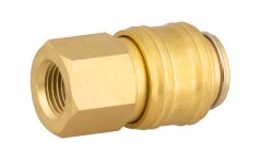 Szybkozłączka kompresorowa Airtool NUQ-1, 1/4";, Ms, gwint wewnętrzny, do powietrza