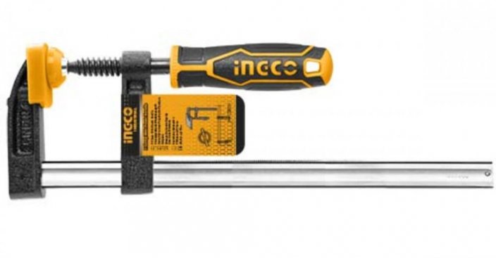 Zacisk metalowy stolarski 50x250mm INGCO Industrial KLC