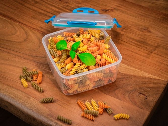 Dóza MagicHome Lunchbox, 1,2 lit, sada 3 ks, čtvercová, Clip