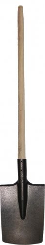 Rýľ rovný kovaný, kladivkový lak s bukovou násadou