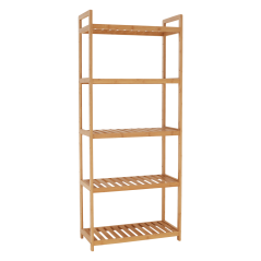 Półka 5-półkowa, naturalny bambus, FIORE TYP 3