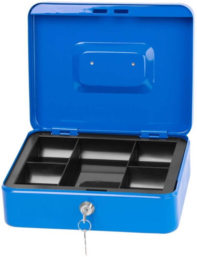 Geldkassette 250x200x90 mm, für Geld