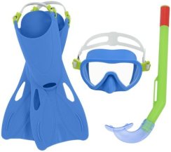 Okuliare Bestway® Crusader Essential, sada, šnorchlovacia, okuliare na potápanie s plutvami