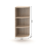 Oberschrank, Sonoma-Eiche, NOVA PLUS NOPL-003-OH