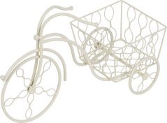 Dekorace MagicHome Mecco, Stojan na květináč, kolo, 52x22x32 cm