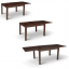 Jedilna miza, zložljiva, wenge, 120-240x90 cm, FARO